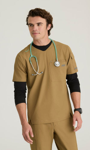 Polera Clínica Hombre SKT277 Skechers Ripstop