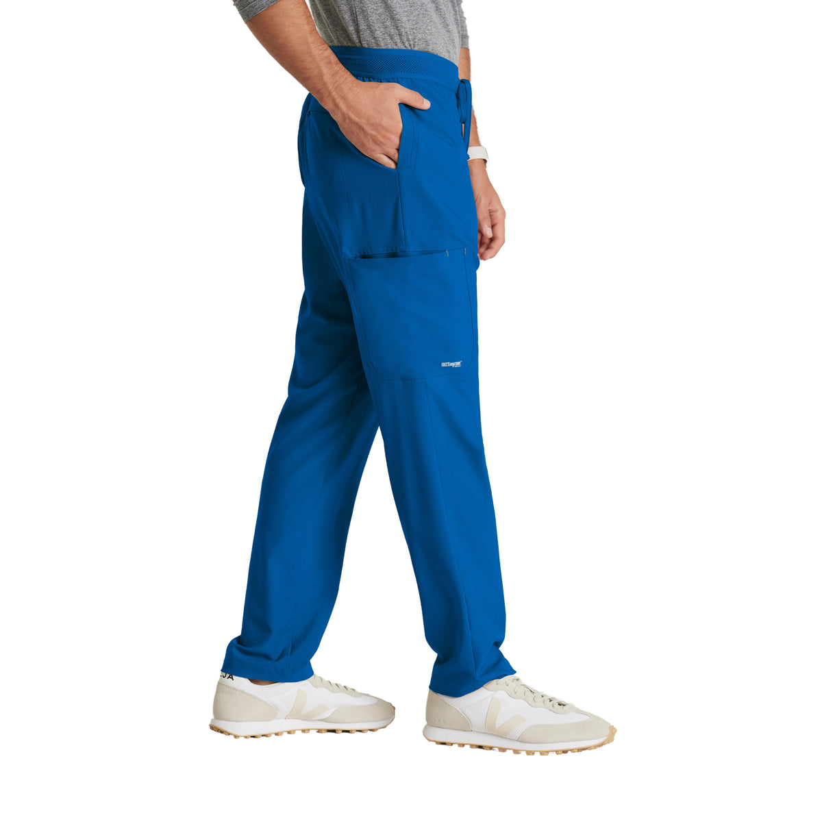 Pantalón clínico hombre azul rey Grey's Anatomy Evolve GSSP649, detalle 2 - Uniformes Clínicos Sami