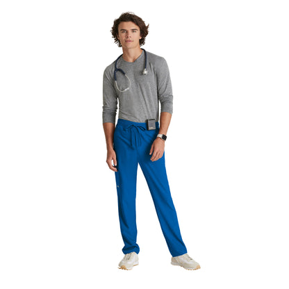Pantalón clínico hombre azul rey Grey's Anatomy Evolve GSSP649, detalle 4 - Uniformes Clínicos Sami