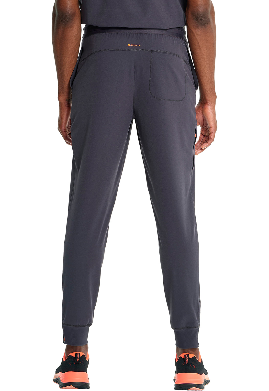 Pantalón clínico hombre gris Cherokee Infinity Jogger IN204a PWT, detalle 3 - Uniformes Clínicos Sami