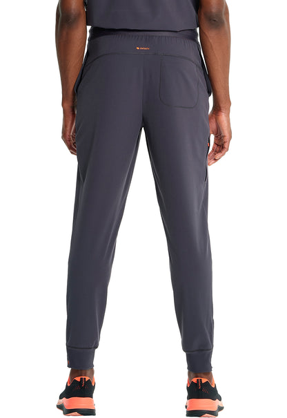 Pantalón clínico hombre gris Cherokee Infinity Jogger IN204a PWT, detalle 3 - Uniformes Clínicos Sami