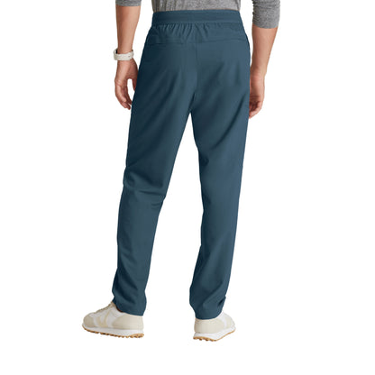 Pantalón clínico hombre gris Grey's Anatomy Evolve GSSP649, vista trasera - Uniformes Clínicos Sami