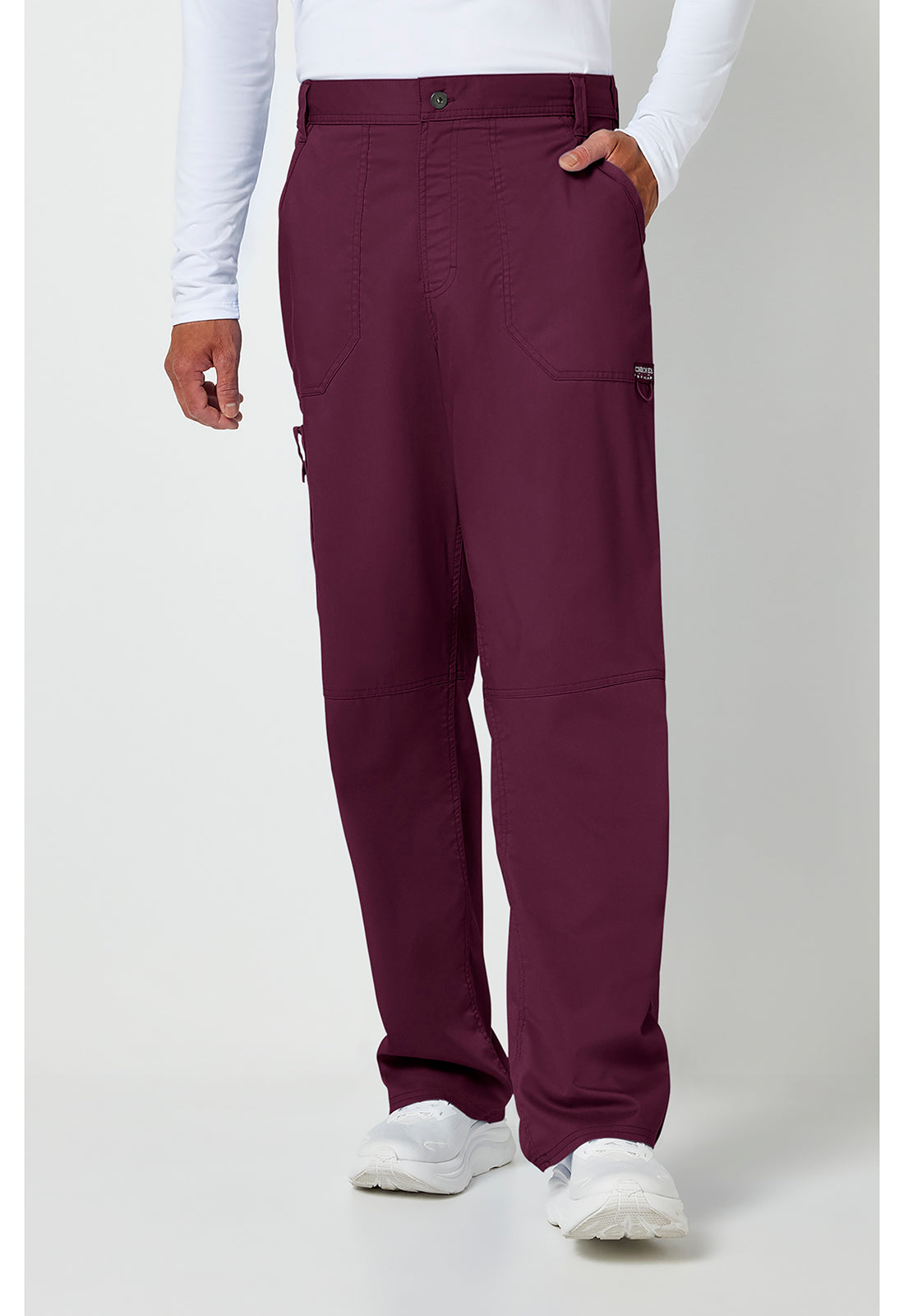 Pantalón clínico hombre negro Cherokee Workwear WW140, detalle 2 - Uniformes Clínicos Sami