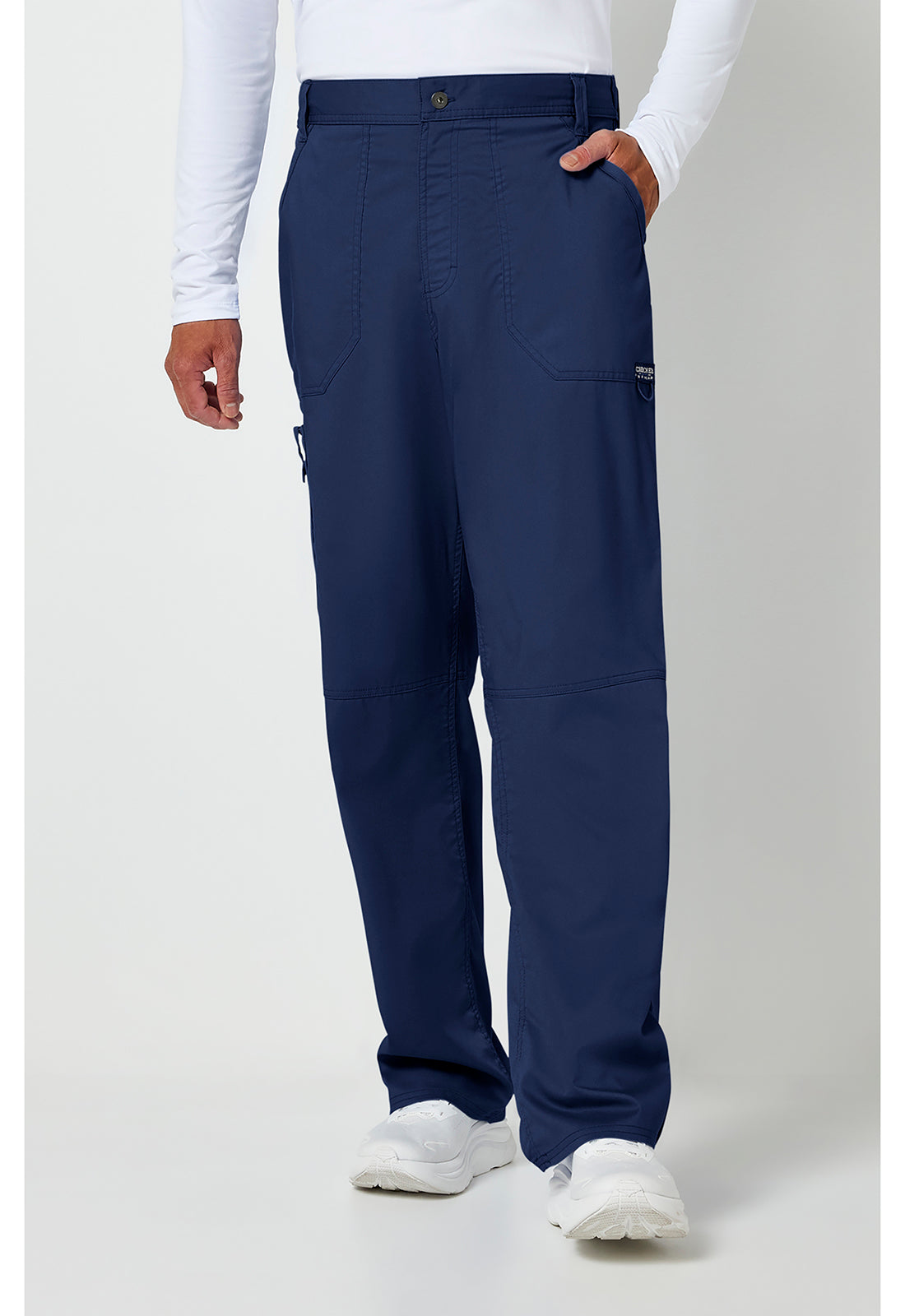 Pantalón clínico hombre negro Cherokee Workwear WW140, detalle 5 - Uniformes Clínicos Sami