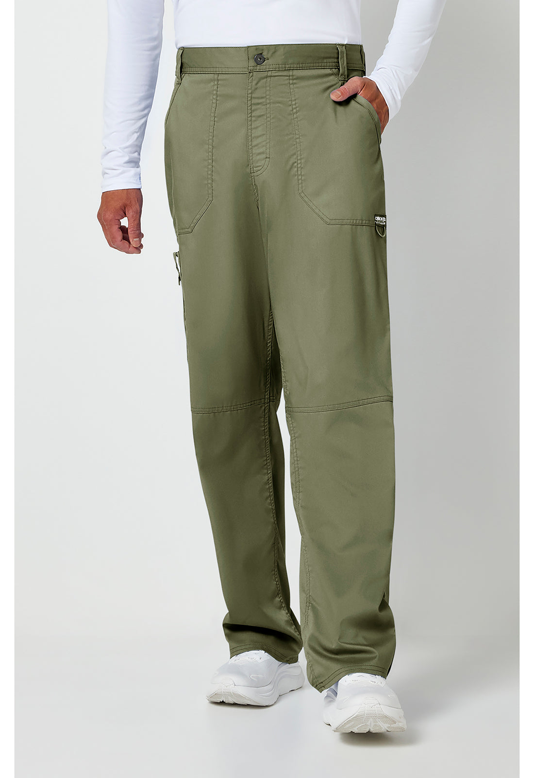 Pantalón clínico hombre negro Cherokee Workwear WW140, detalle 6 - Uniformes Clínicos Sami
