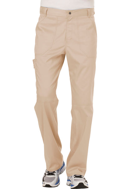Pantalón clínico hombre negro Cherokee Workwear WW140, vista trasera - Uniformes Clínicos Sami