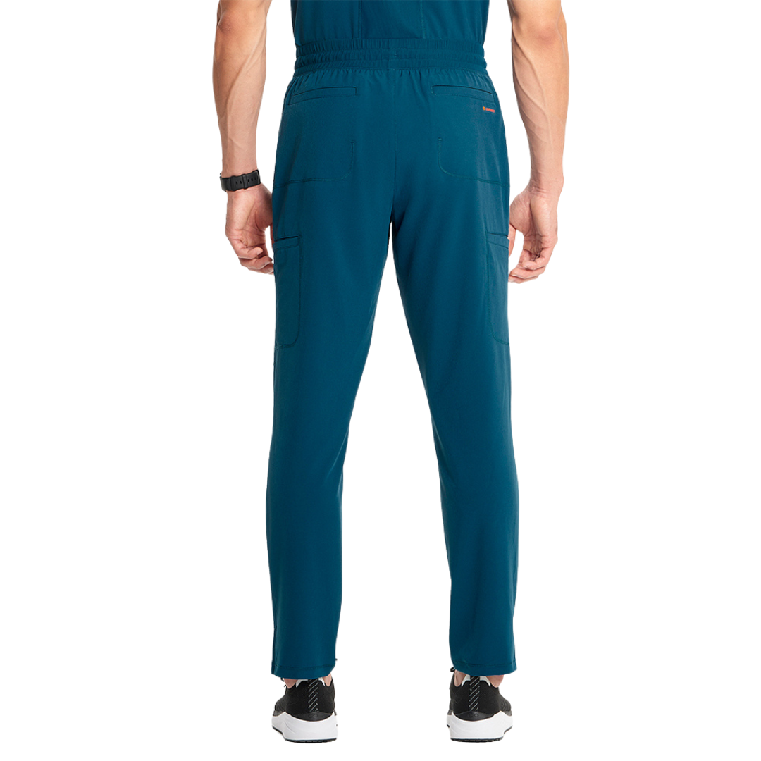 Pantalón clínico hombre petróleo Cherokee Infinity Caribean CAPS GNR8 IN200A, detalle 3 - Uniformes Clínicos Sami