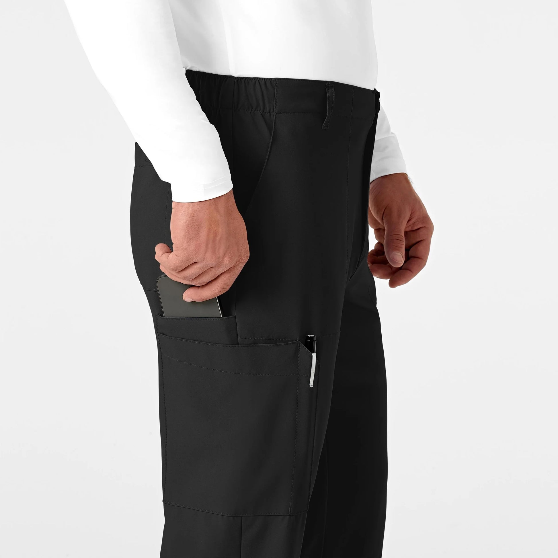 Pantalón clínico hombre WonderWink 5355A, detalle 5 - Uniformes Clínicos Sami
