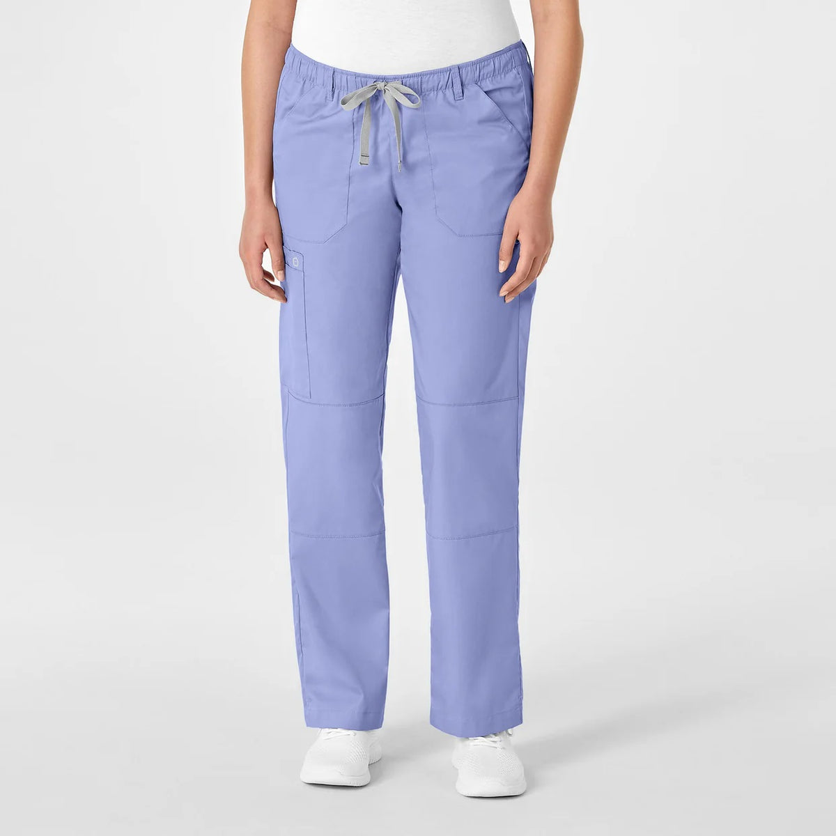 Pantalón clínico mujer celeste WonderWink WonderWORK - Uniformes Clínicos Sami