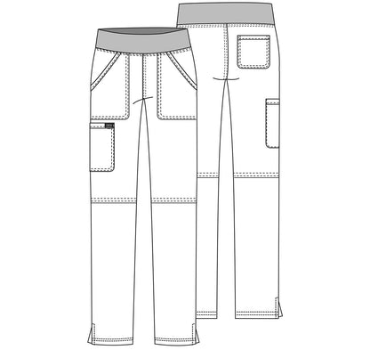 Pantalón clínico mujer Cherokee Revolution Workwear WW110, detalle 5 - Uniformes Clínicos Sami