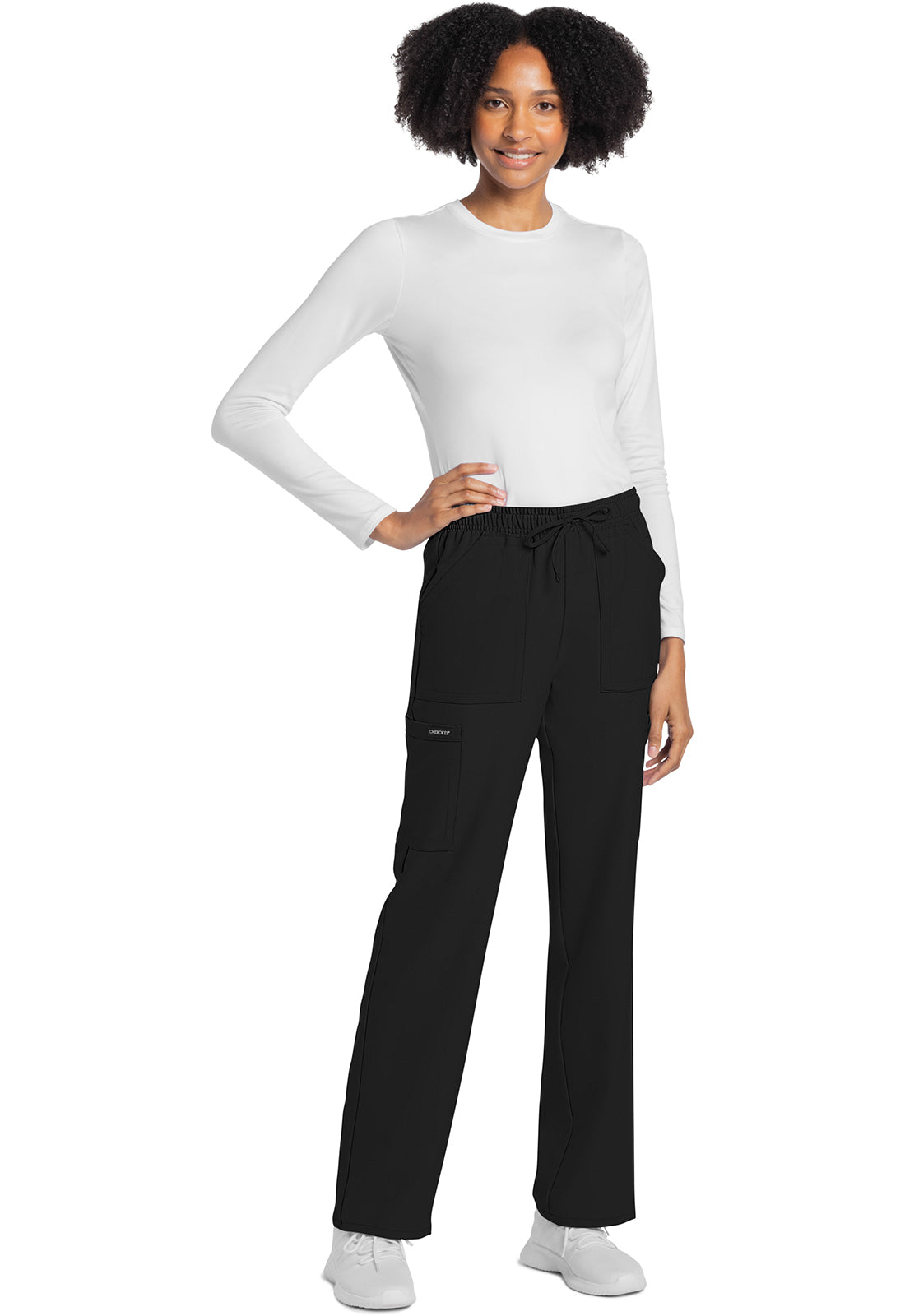 Pantalón clínico mujer Cherokee WW Ultra CK272A, detalle 3 - Uniformes Clínicos Sami