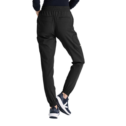 Pantalón clínico mujer Grey's Anatomy Evolve GSSP625, vista trasera - Uniformes Clínicos Sami