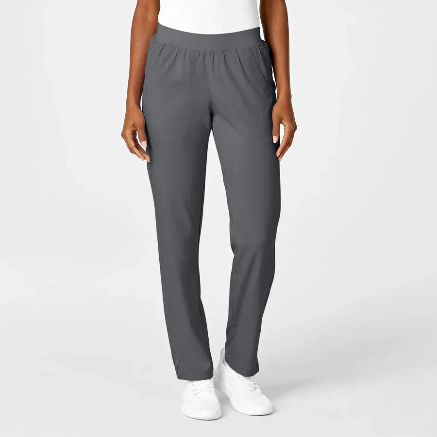 Pantalón clínico Mujer 5419A Wonderwink Pro, color Gris - Uniformes Clínicos Sami