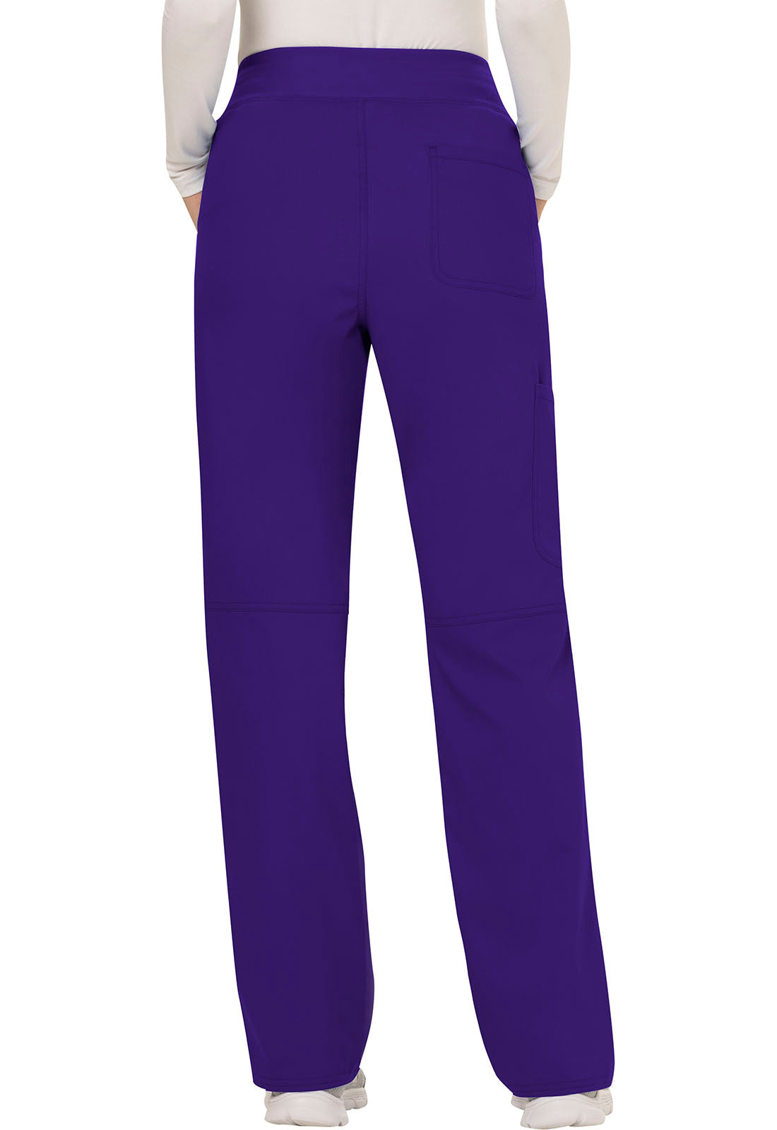 Pantalón clínico mujer morado Cherokee GrapeWW110 Revolution Workwear, detalle 2 - Uniformes Clínicos Sami