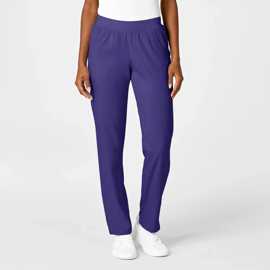 Pantalón clínico Mujer 5419A Wonderwink Pro, color morado - Uniformes Clínicos Sami
