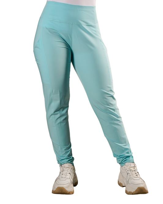 Pantalón clínico mujer verde agua Valere Flex 5022 - Uniformes Clínicos Sami