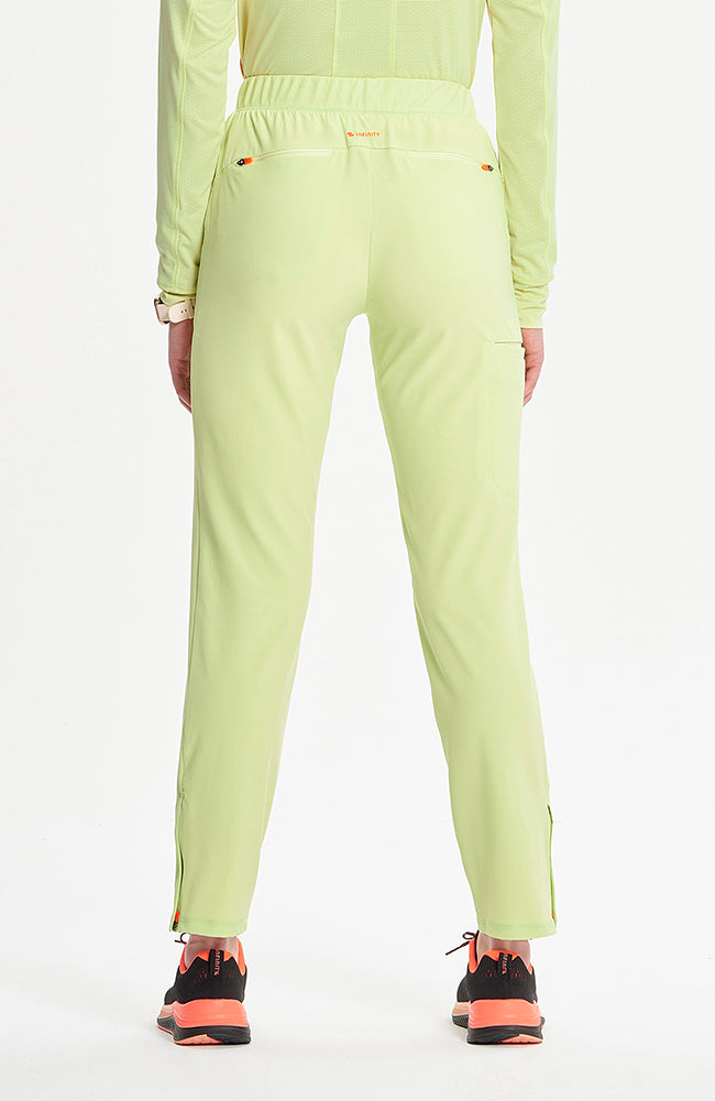 Pantalón clínico mujer verde Cherokee Infinity IN120a Energy GNEN, detalle 3 - Uniformes Clínicos Sami