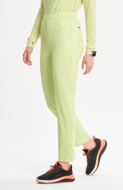 Pantalón clínico mujer verde Cherokee Infinity IN120a Energy GNEN, vista trasera - Uniformes Clínicos Sami