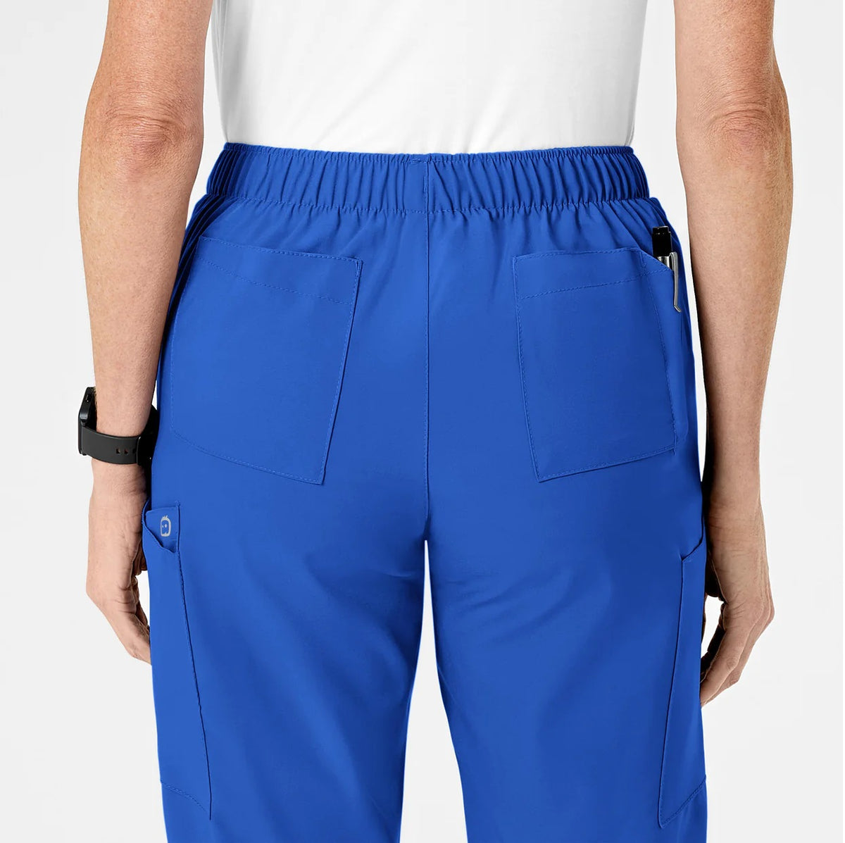 Pantalón clínico mujer WonderWink 5155A, vista trasera - Uniformes Clínicos Sami