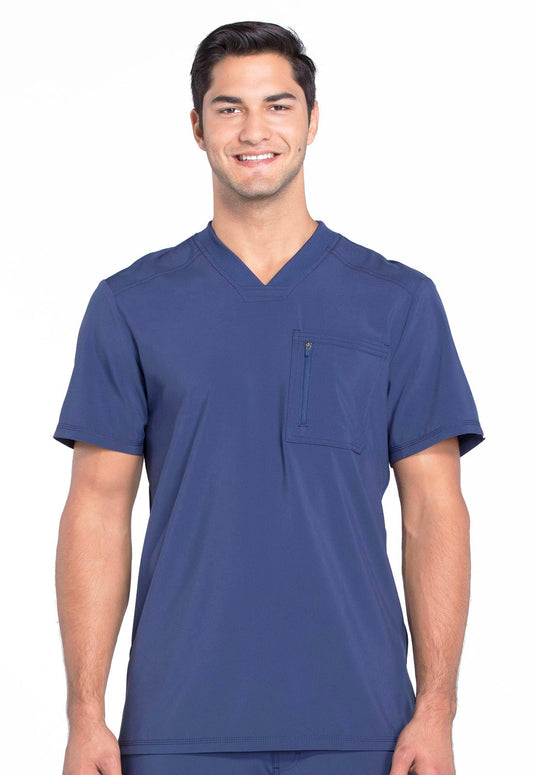 Polera clínica hombre azul marino Cherokee Infinity NYPS Legacy - Uniformes Clínicos Sami