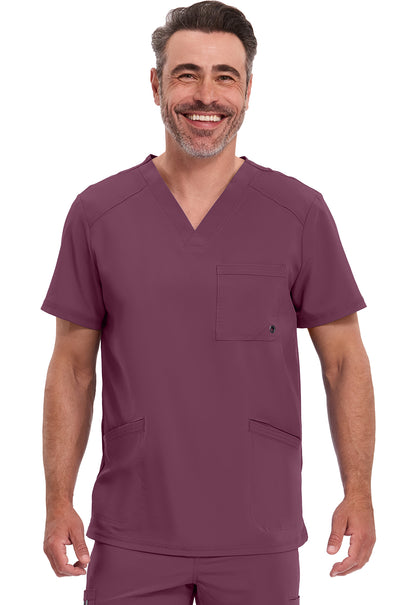 Polera clínica hombre Cherokee Infinity CK900a Legacy, detalle 3 - Uniformes Clínicos Sami