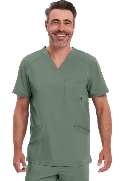 Polera clínica hombre Cherokee Infinity CK900a Legacy, detalle 9 - Uniformes Clínicos Sami