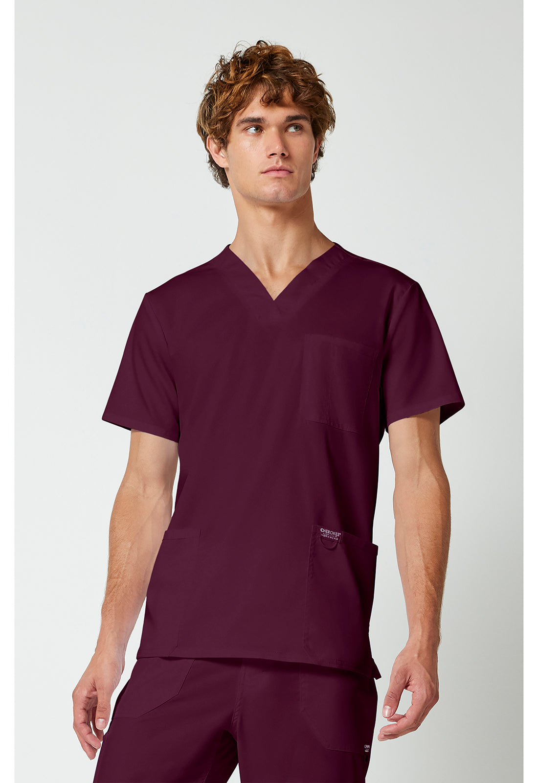Polera clínica hombre Cherokee Revolution Workwear WW670, detalle 10 - Uniformes Clínicos Sami