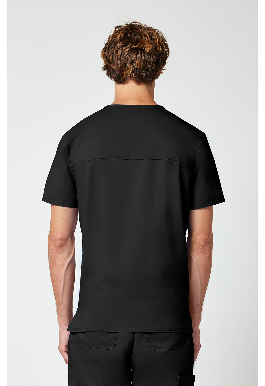 Polera clínica hombre Cherokee Revolution Workwear WW670, detalle 2 - Uniformes Clínicos Sami