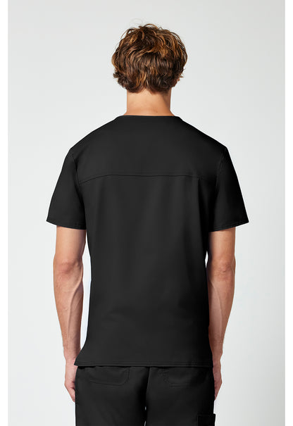 Polera clínica hombre Cherokee Revolution Workwear WW670, detalle 2 - Uniformes Clínicos Sami