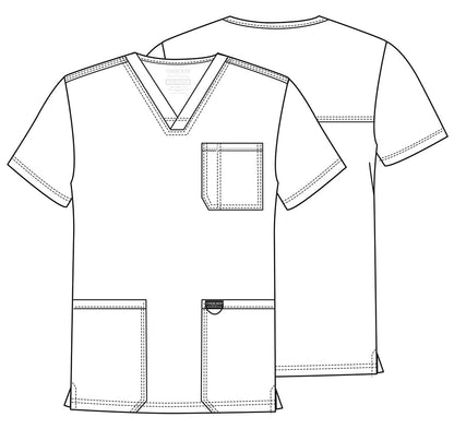 Polera clínica hombre Cherokee Revolution Workwear WW670, detalle 5 - Uniformes Clínicos Sami