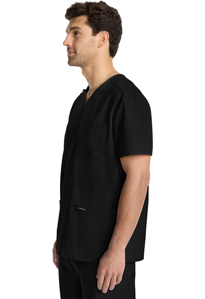 Polera clínica hombre Cherokee Ultra CK783A, detalle 2 - Uniformes Clínicos Sami