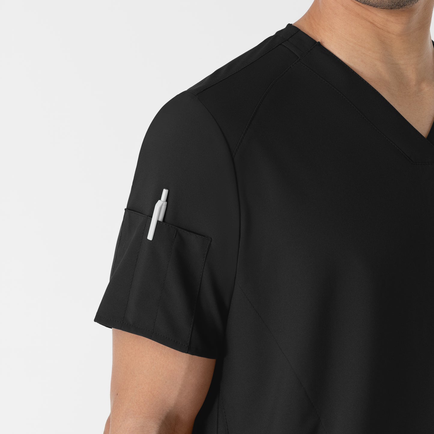 Polera clínica hombre WonderWink 6355A, detalle 15 - Uniformes Clínicos Sami