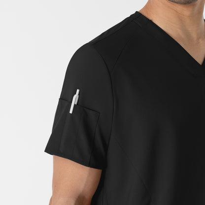 Polera clínica hombre WonderWink 6355A, detalle 15 - Uniformes Clínicos Sami