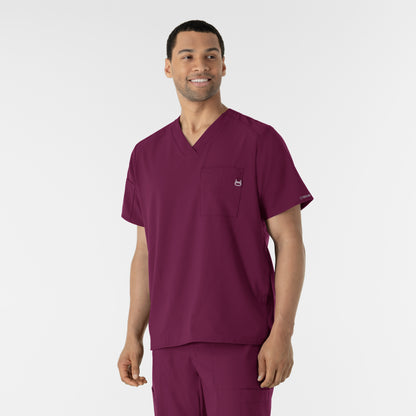 Polera clínica hombre WonderWink 6355A, detalle 4 - Uniformes Clínicos Sami