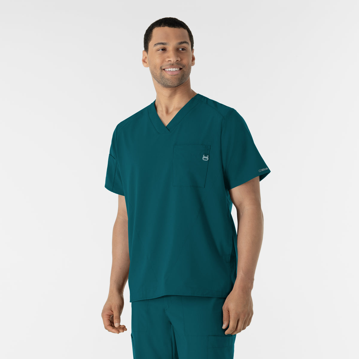 Polera clínica hombre WonderWink 6355A, detalle 5 - Uniformes Clínicos Sami