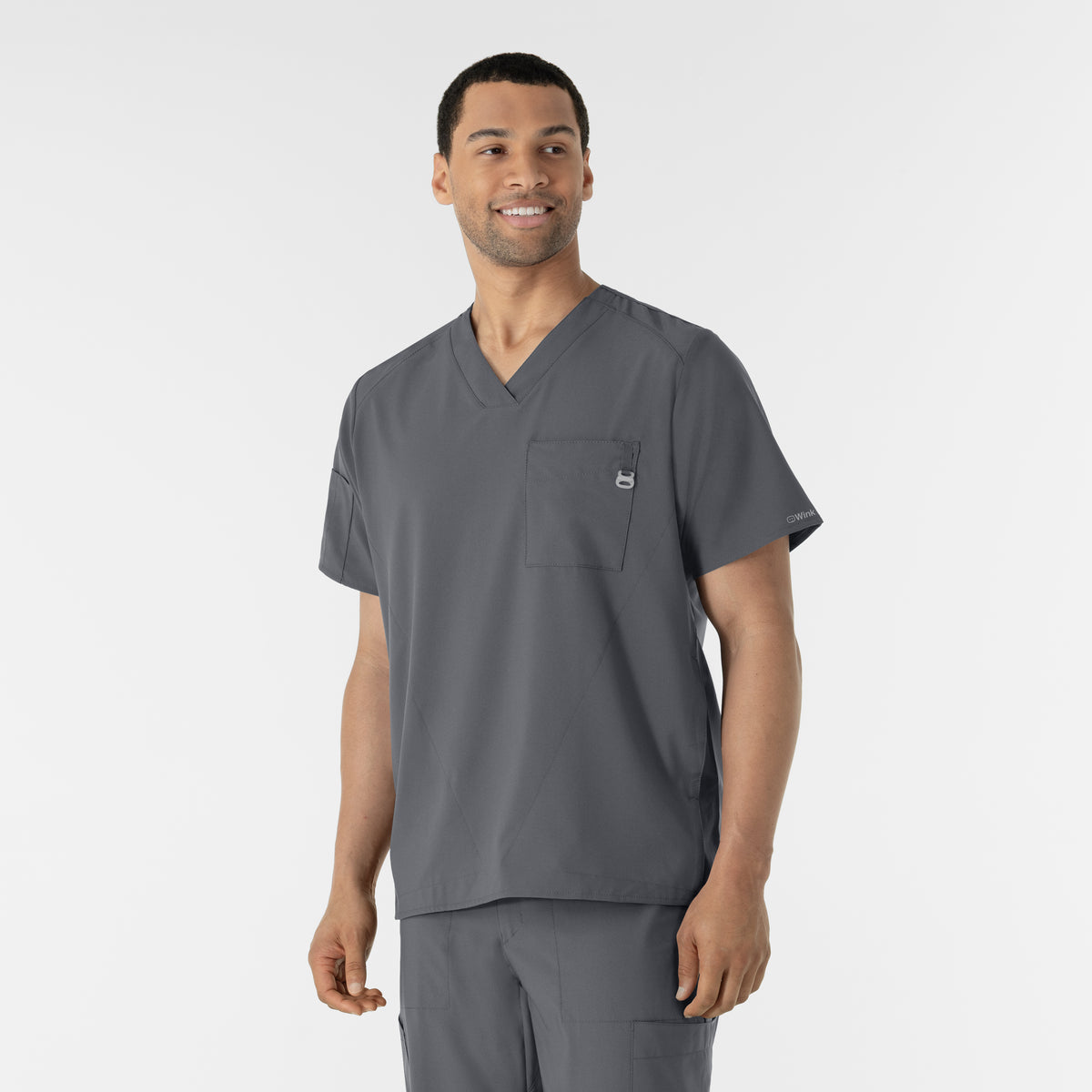 Polera clínica hombre WonderWink 6355A, detalle 7 - Uniformes Clínicos Sami