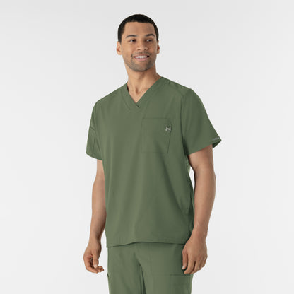 Polera clínica hombre WonderWink 6355A, detalle 9 - Uniformes Clínicos Sami