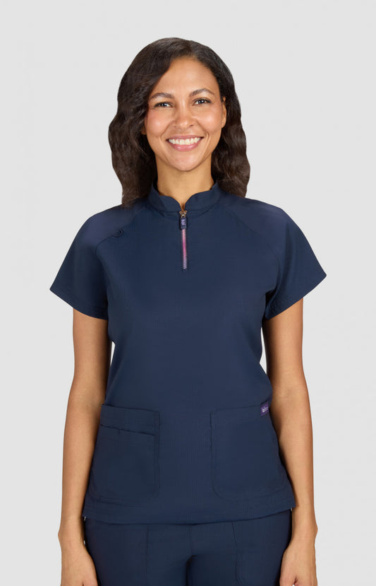 Polera clínica mujer azul marino Koi Lite 1130L - Uniformes Clínicos Sami