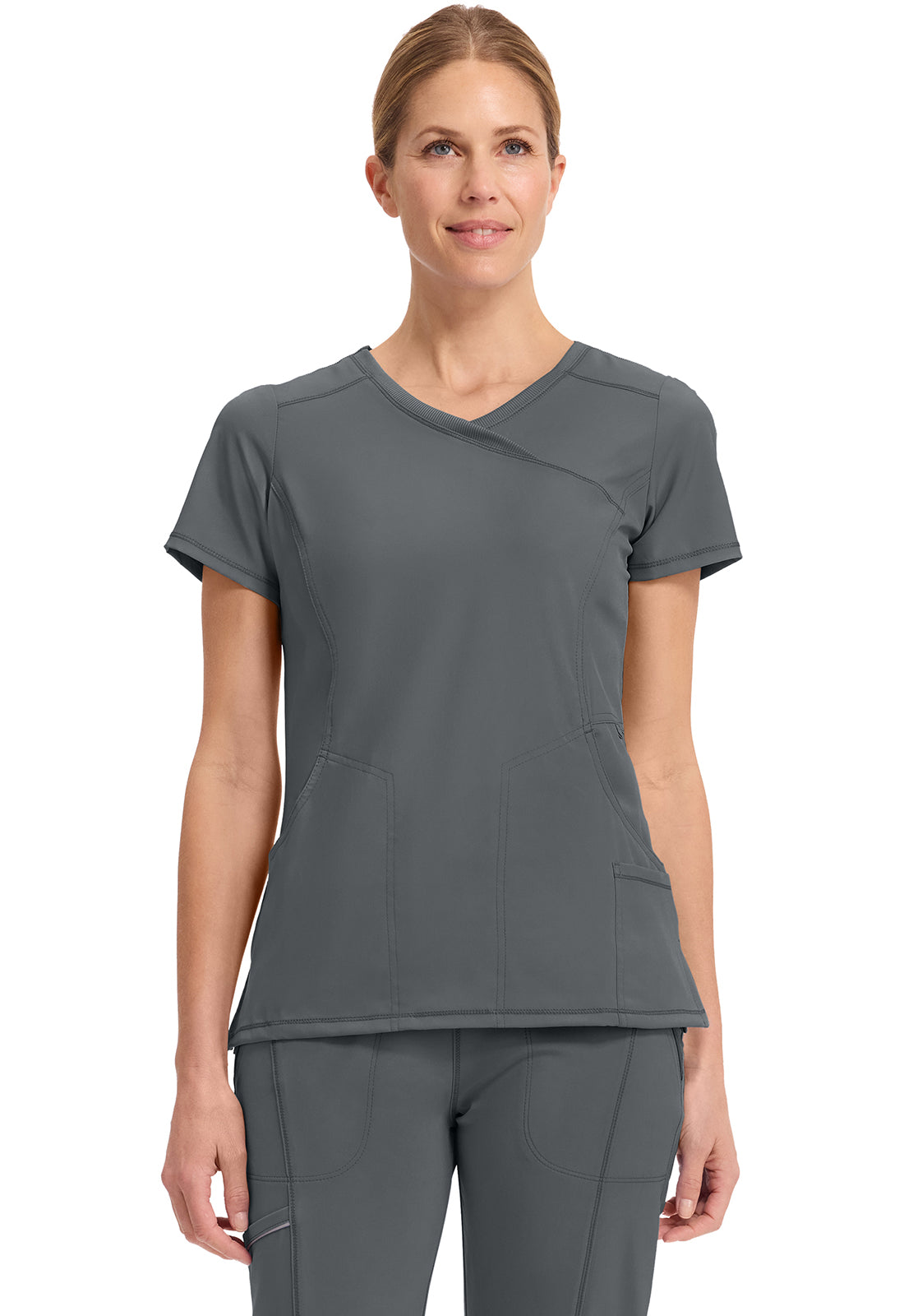 Polera clínica mujer Cherokee Infinity Legacy 2625a, detalle 10 - Uniformes Clínicos Sami
