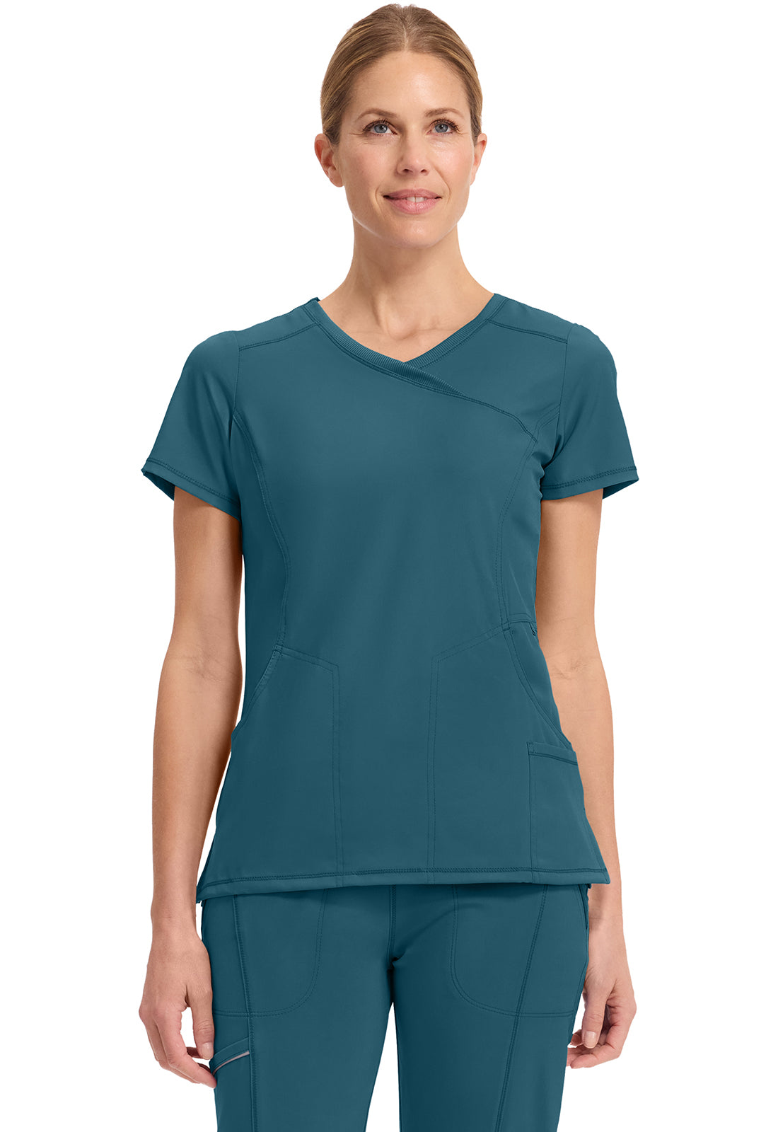 Polera clínica mujer Cherokee Infinity Legacy 2625a, detalle 8 - Uniformes Clínicos Sami