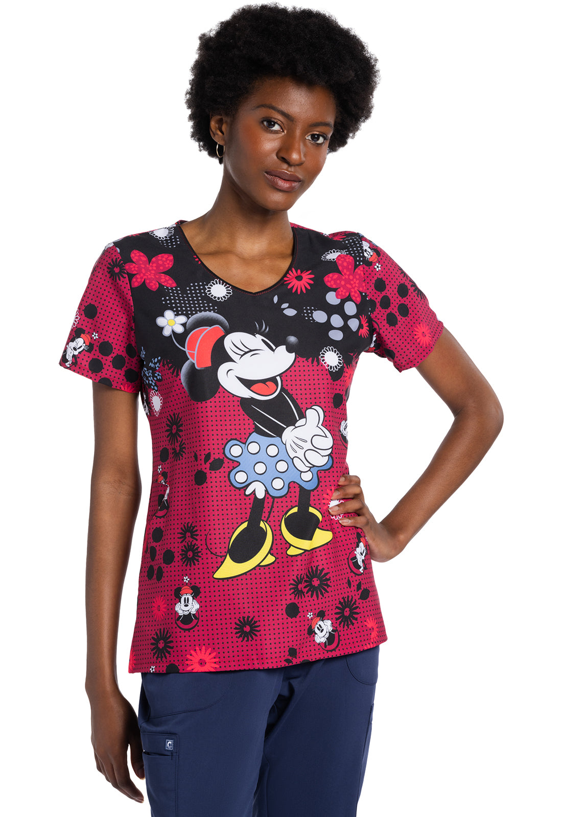 Polera clínica mujer Cherokee MNTH Tooniforms TF626 - Uniformes Clínicos Sami