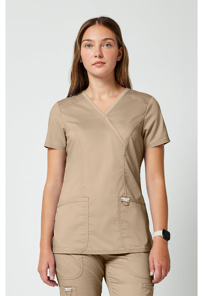 Polera clínica mujer Cherokee Revolution Workwear WW610, detalle 11 - Uniformes Clínicos Sami