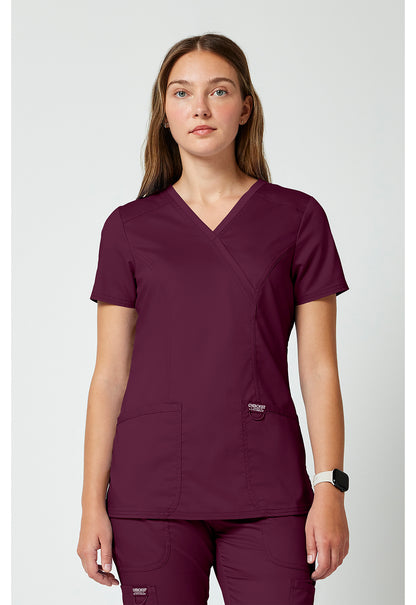 Polera clínica mujer Cherokee Revolution Workwear WW610, detalle 12 - Uniformes Clínicos Sami