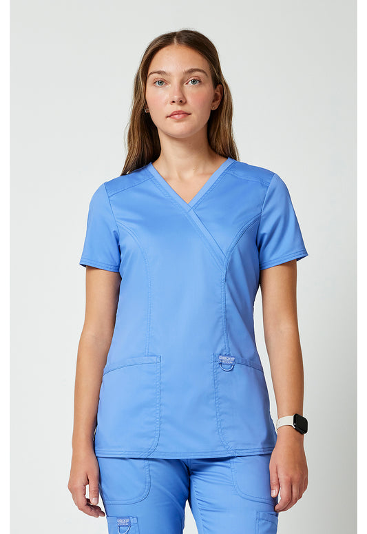Polera clínica mujer Cherokee Revolution Workwear WW610, detalle 13 - Uniformes Clínicos Sami