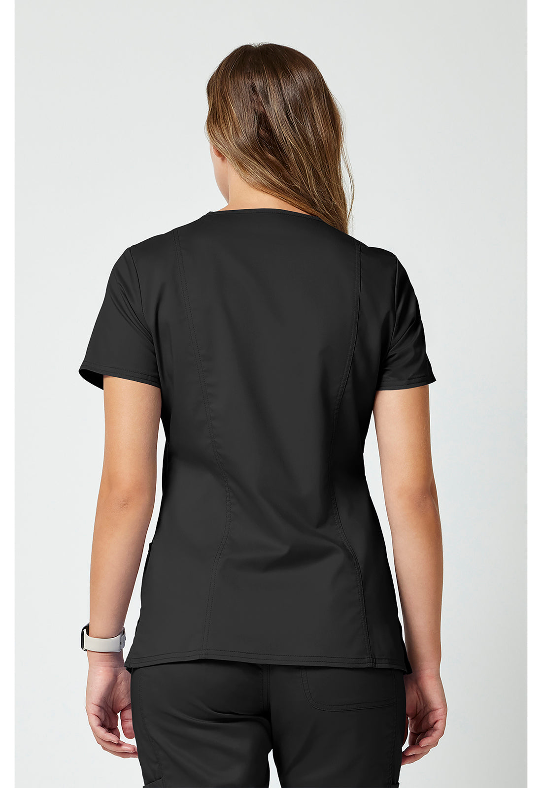 Polera clínica mujer Cherokee Revolution Workwear WW610, detalle 3 - Uniformes Clínicos Sami