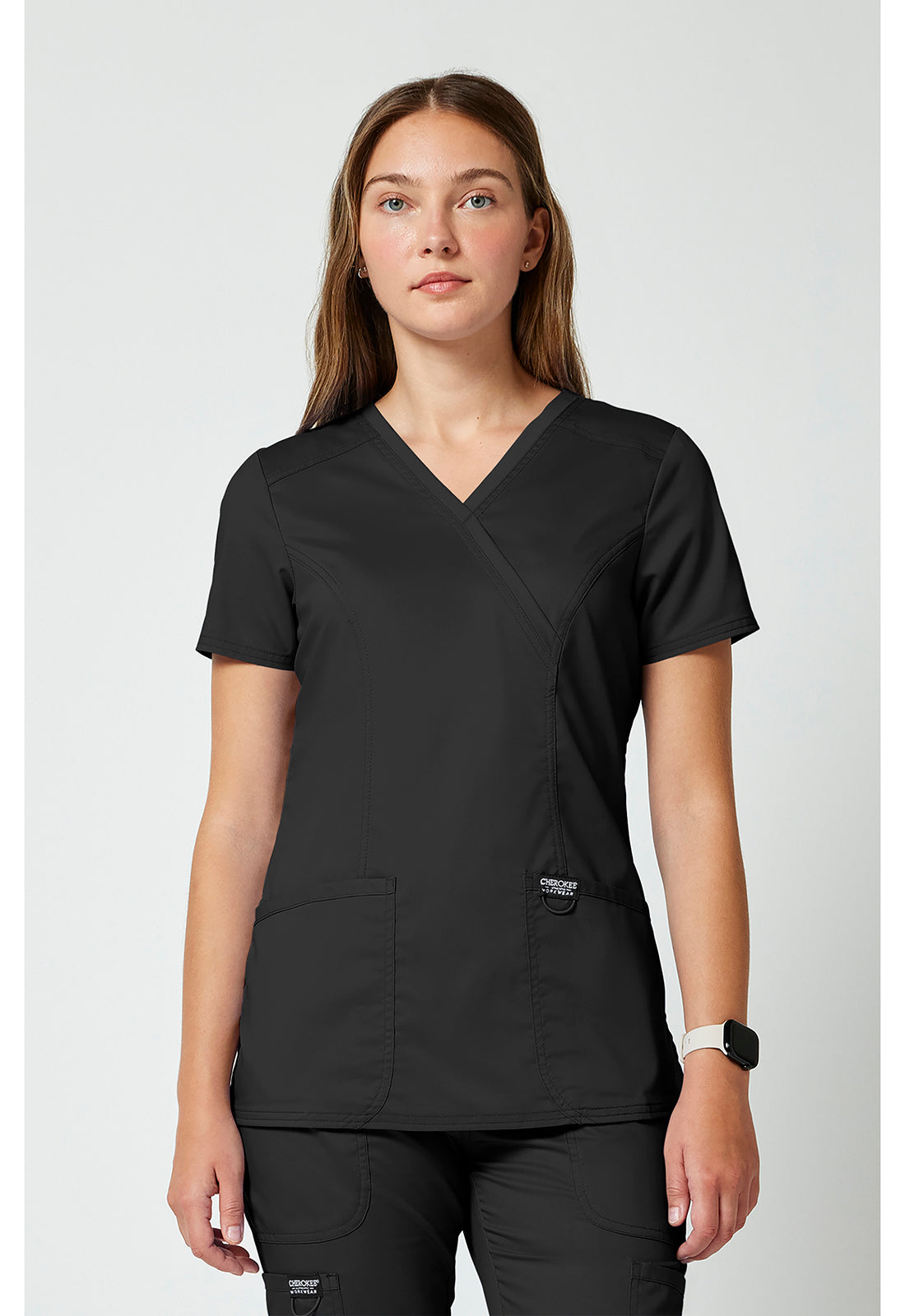 Polera clínica mujer Cherokee Revolution Workwear WW610 - Uniformes Clínicos Sami