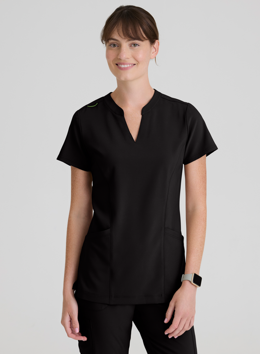 Polera clínica mujer Grey's Anatomy GSST298, detalle 16 - Uniformes Clínicos Sami