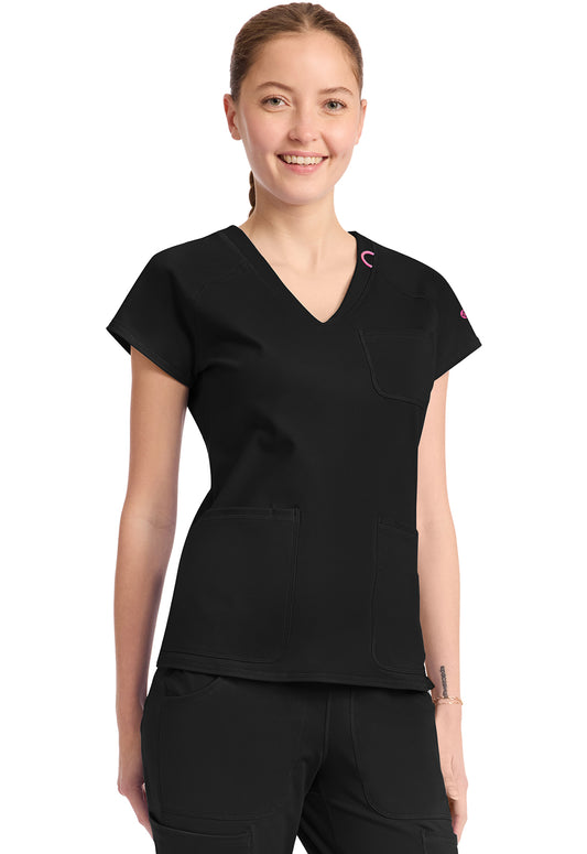 Polera clínica mujer Med Couture AMP MC752 - Uniformes Clínicos Sami