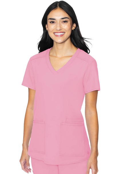 Polera clínica mujer Med Couture Insight MC2411, detalle 7 - Uniformes Clínicos Sami