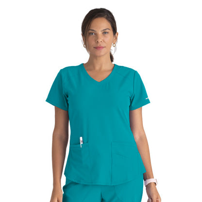 Polera clínica mujer Skechers by Barco SK101, detalle 11 - Uniformes Clínicos Sami